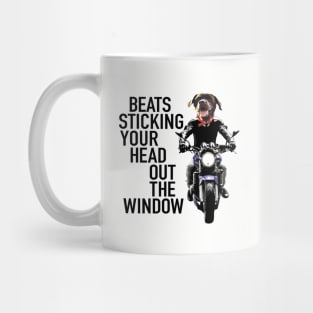 Dog On Motorcycle Mug